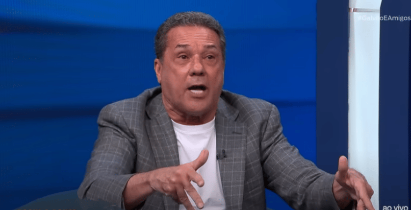Vanderlei Luxemburgo falou sobre Filipe Luís, do Flamengo (Foto: Reprodução Band)