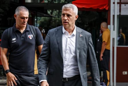 Hernán Crespo foi demitido nesta segunda (9) (Foto: Divulgação/ São Paulo FC)