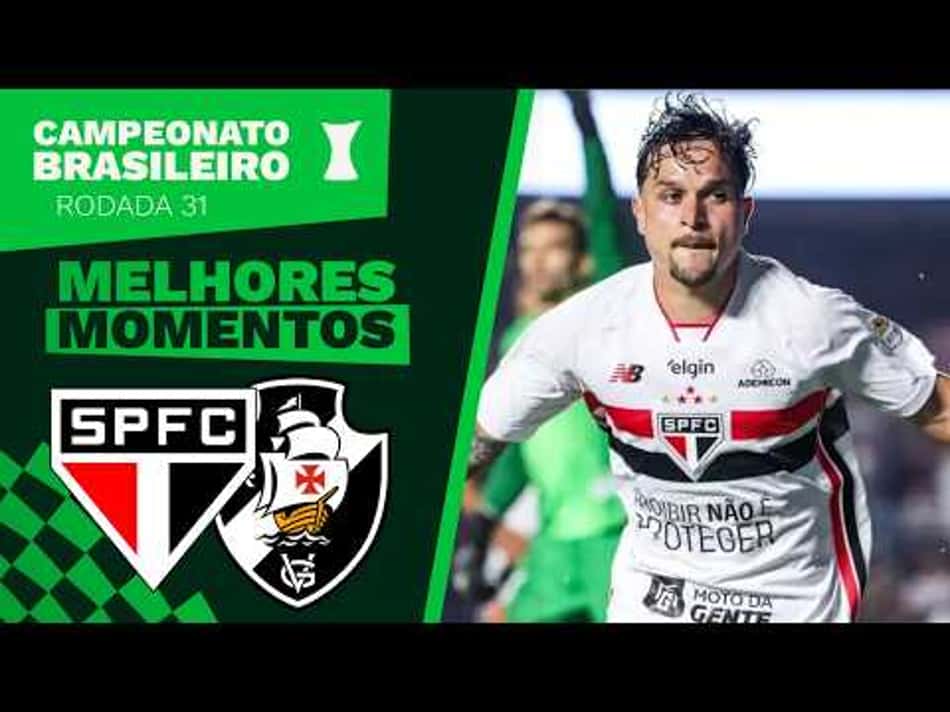 thumbnail SÃO PAULO 1X0 VASCO – MELHORES MOMENTOS – 31ª RODADA – BRASILEIRÃO 2026