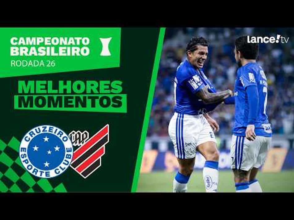 thumbnail CRUZEIRO 3 X 1 ATHLETICO-PR | MELHORES MOMENTOS | CAMPEONATO BRASILEIRO 26ª RODADA