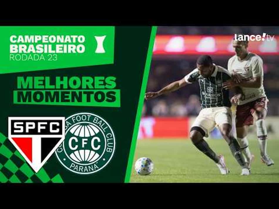 thumbnail SÃO PAULO 1 X 1 CORITIBA – MELHORES MOMENTOS – BRASILEIRÃO 2026 – 23ª RODADA