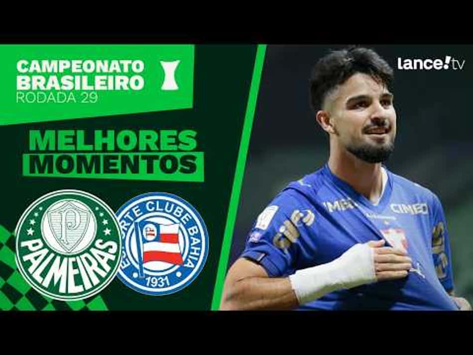 thumbnail PALMEIRAS 1 X 0 BAHIA | MELHORES MOMENTOS | CAMPEONATO BRASILEIRO | 29ª RODADA