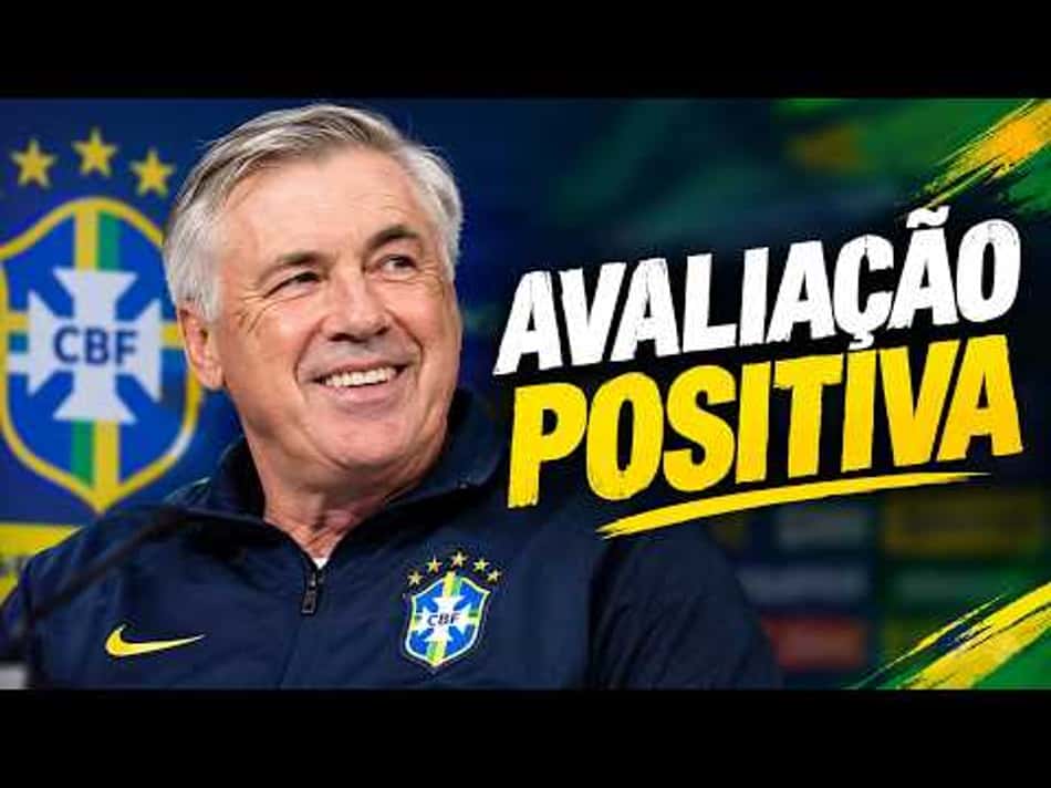thumbnail ANCELOTTI GOSTOU DA SELEÇÃO BRASILEIRA NA DATA FIFA