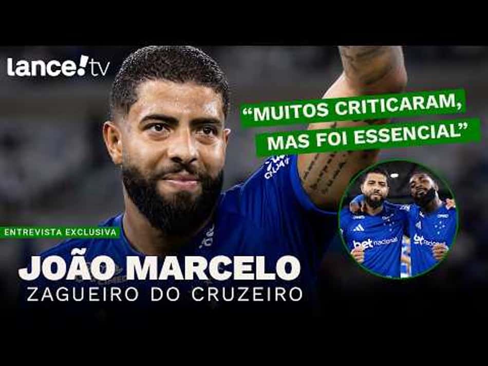 thumbnail ENTREVISTA COM JOÃO MARCELO, ZAGUEIRO DO CRUZEIRO!