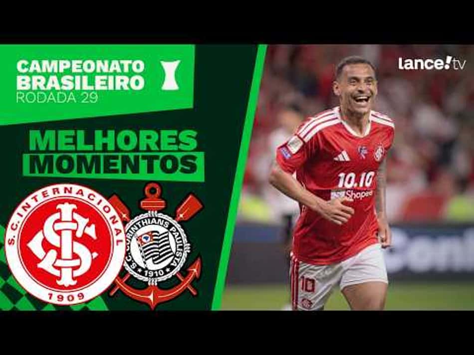 thumbnail INTERNACIONAL 2 X 1 CORINTHIANS | MELHORES MOMENTOS | CAMPEONATO BRASILEIRO 29ª RODADA.