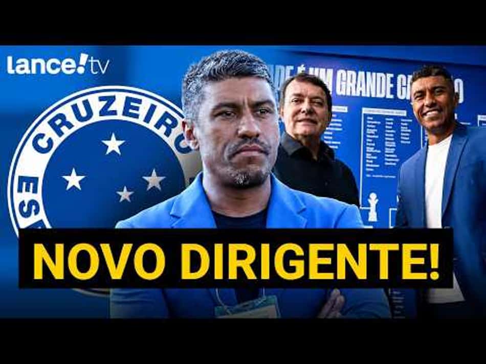 thumbnail Paulinho é apresentado no Cruzeiro | Ex-jogador é o novo Executivo de Futebol da Raposa