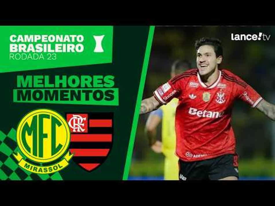 thumbnail MIRASSOL 1 X 5 FLAMENGO – MELHORES MOMENTOS – CAMPEONATO BRASILEIRO – 23ª RODADA
