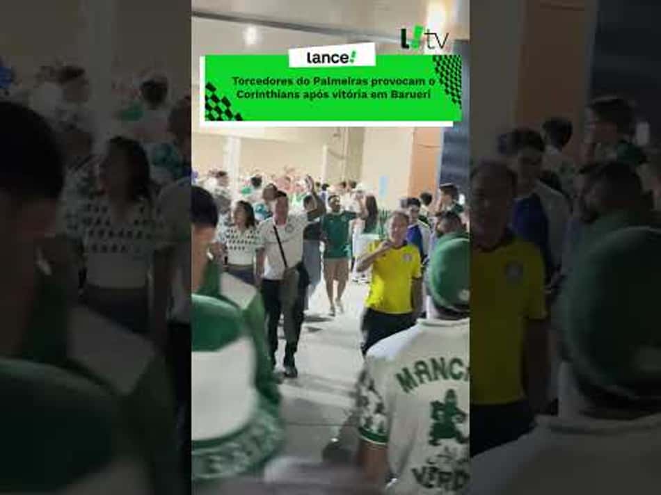 thumbnail TORCIDA DO PALMEIRAS PROVOCA CORINTHIANS
