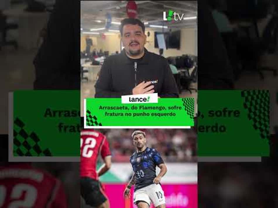 thumbnail ARRASCAETA SOFRE FRATURA! 🤕🔴⚫