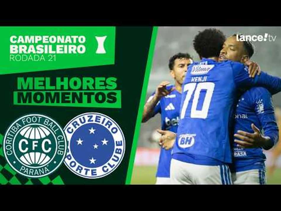 thumbnail CORITIBA 0 X 1 CRUZEIRO | MELHORES MOMENTOS | CAMPEONATO BRASILEIRO | 21ª RODADA