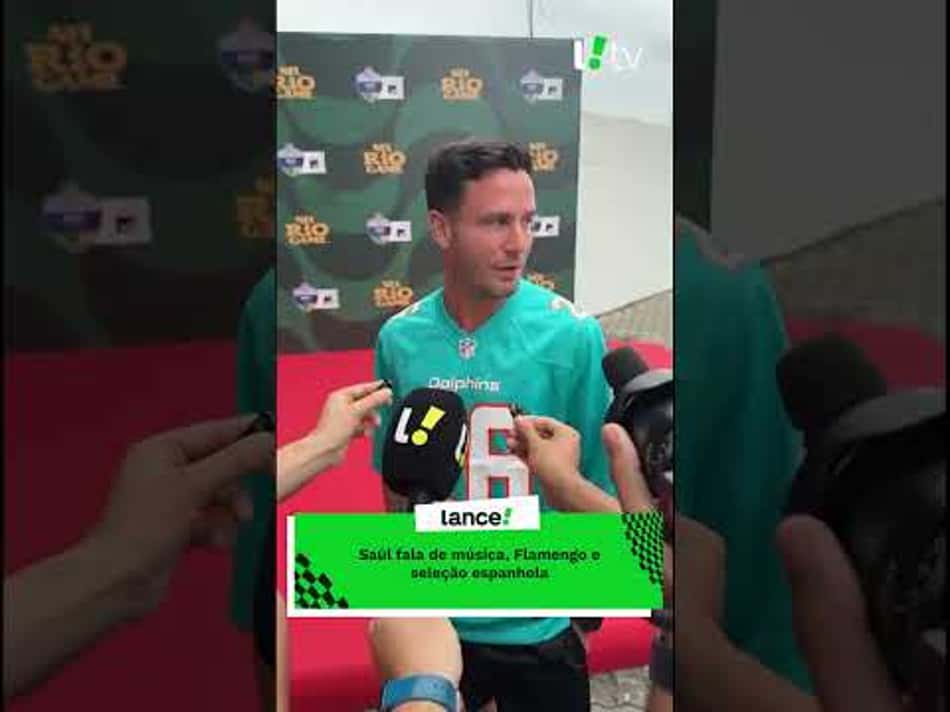 thumbnail Saúl chega ao Maracanã para o NFL Rio Game e responde perguntas!