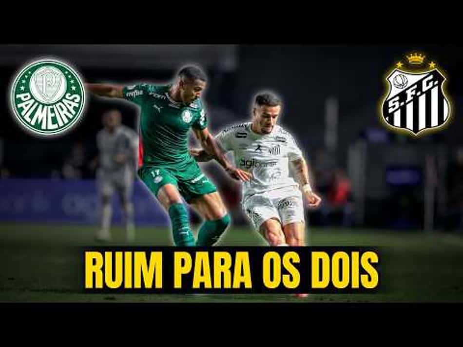 thumbnail SANTOS E PALMEIRAS EMPATAM NA VILA BELMIRO, COM POLÊMICAS.