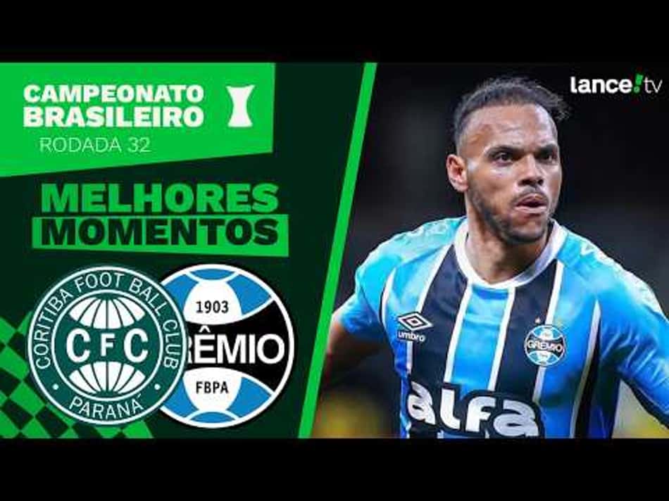 thumbnail CORITIBA 0 X 1 GRÊMIO – MELHORES MOMENTOS – BRASILEIRÃO 2026 – 33ª RODADA