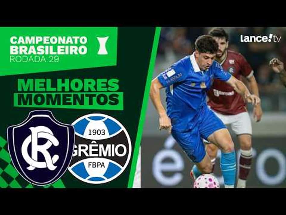 thumbnail REMO 1X1 GRÊMIO |  MELHORES MOMENTOS | CAMPEONATO BRASILEIRO | 29ª RODADA
