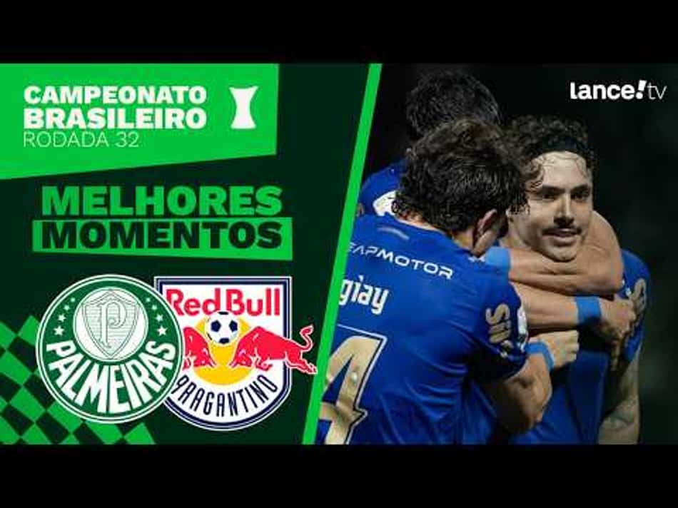 thumbnail PALMEIRAS 2 X 0 RB BRAGANTINO | MELHORES MOMENTOS | CAMPEONATO BRASILEIRO 32ª RODADA