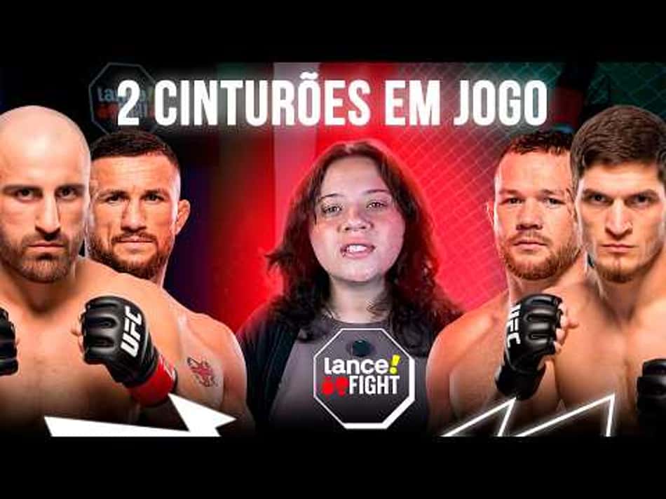 thumbnail UFC 333 – VOLKANOVSKI X EVLOEV | DOIS CINTURÕES EM JOGO E BRASIL NO OCTÓGONO | LANCE FIGHT #5
