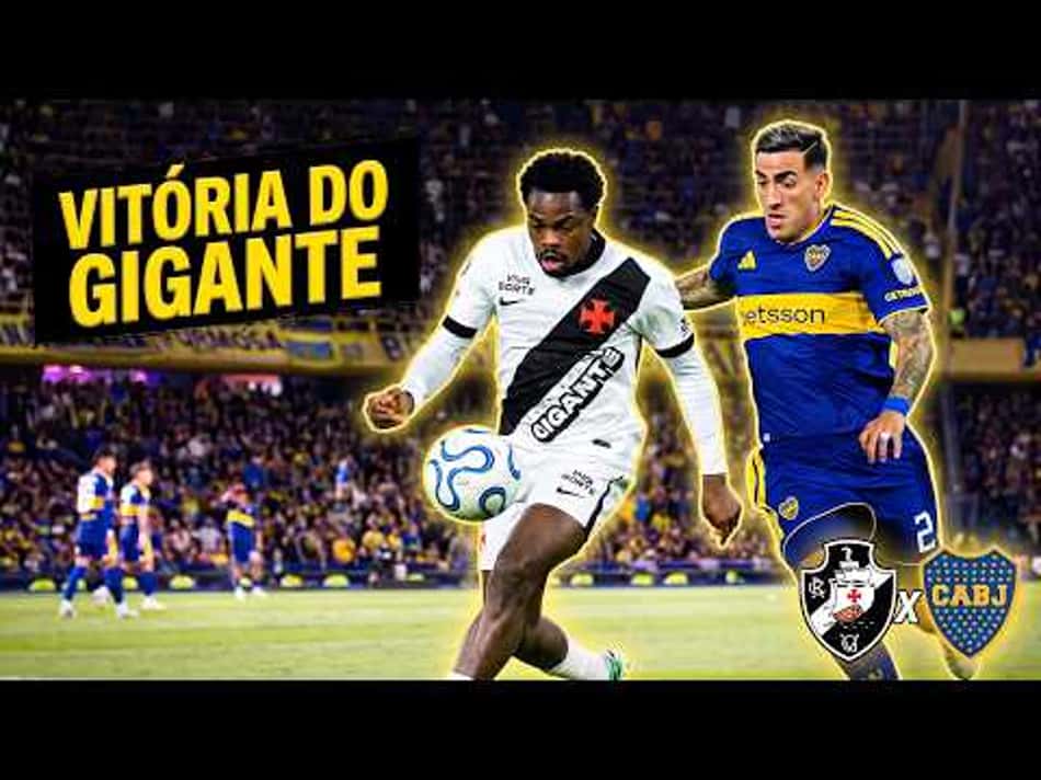 thumbnail VASCO VENCE O BOCA JÚNIORS EM LA BOMBONERA, COM UM JOGADOR A MENOS!
