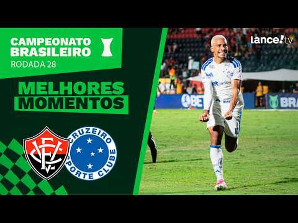 thumbnail VITÓRIA 1 X 3 CRUZEIRO | MELHORES MOMENTOS | 28ª RODADA | CAMPEONATO BRASILEIRO