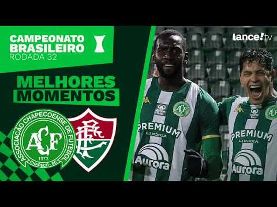 thumbnail CHAPECOENSE 2 X 1 FLUMINENSE – MELHORES MOMENTOS – BRASILEIRÃO 2026 – 32ª RODADA