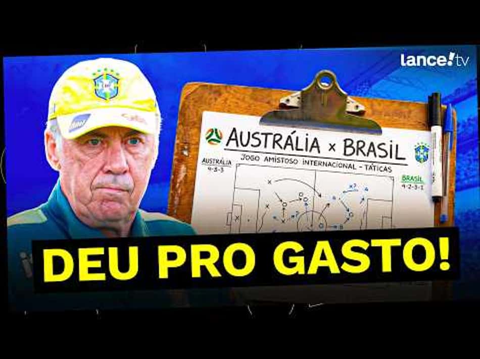 thumbnail BRASIL 4 X 2 AUSTRÁLIA | SELEÇÃO GOLEIA E ALIVIA PRESSÃO | ANÁLISE PÓS-JOGO