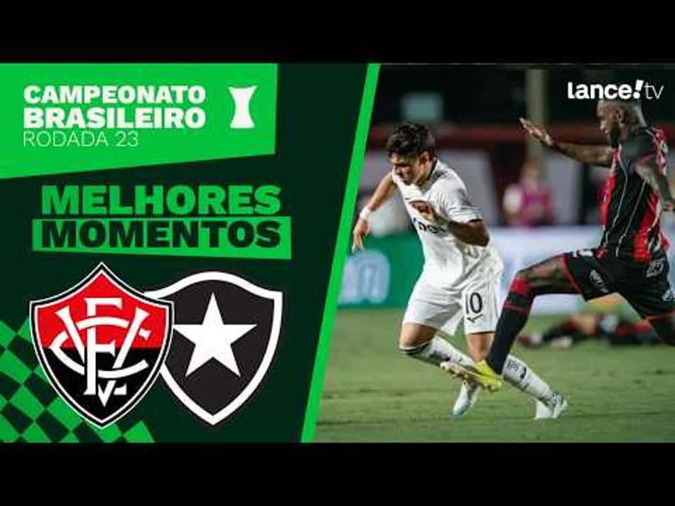thumbnail VITÓRIA 1 X 0 BOTAFOGO – MELHORES MOMENTOS – CAMPEONATO BRASILEIRO – 23ª RODADA