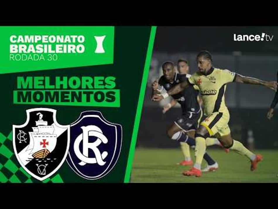 thumbnail VASCO 0 X 0 REMO | MELHORES MOMENTOS | CAMPEONATO BRASILEIRO | 30ª RODADA.