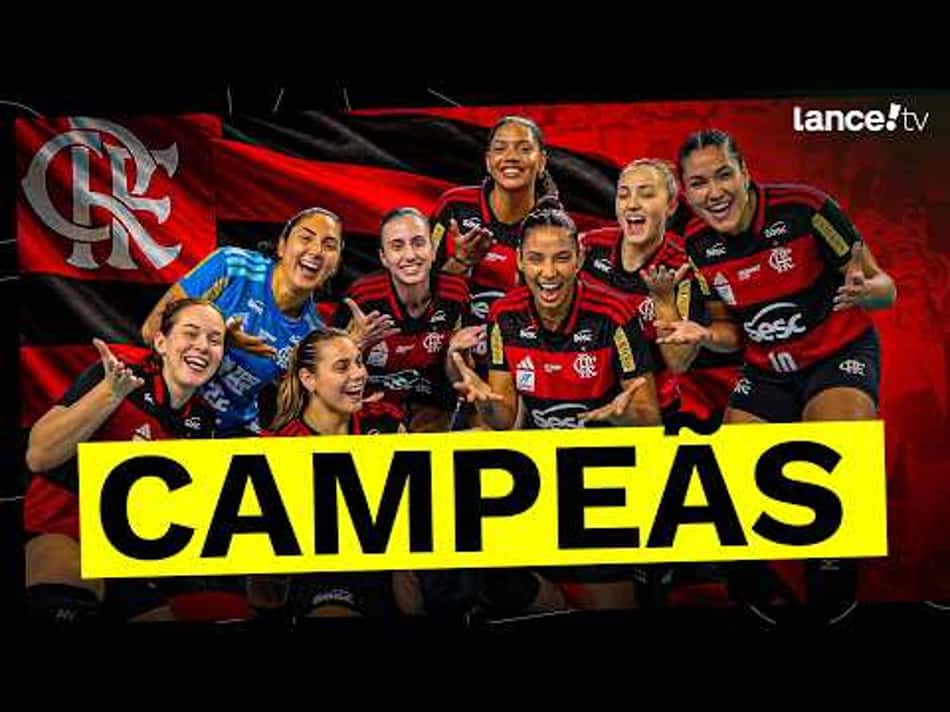 thumbnail FLAMENGO VENCE PRAIA CLUBE E CONQUISTA A COPA SUPERVÔLEIFEMININA