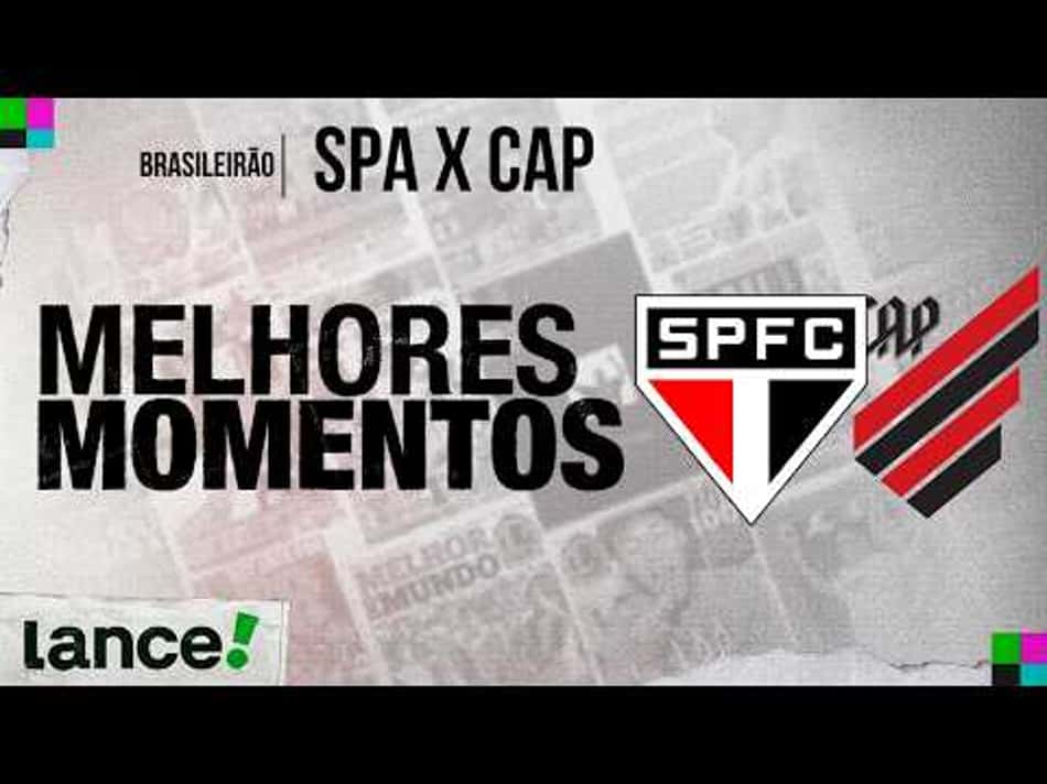 thumbnail SÃO PAULO 1×2 ATHLETICO-PR – MELHORES MOMENTOS – 19ª RODADA – BRASILEIRÃO 2026