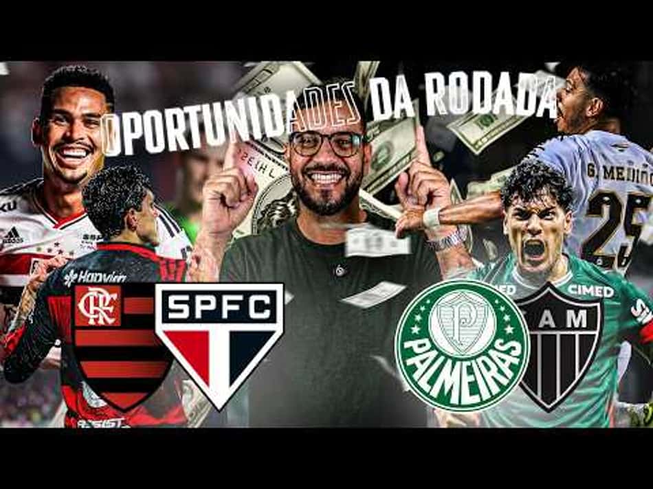 thumbnail PALPITES DO BRASILEIRÃO PARA DOMINGO 26/07/2026 | PALMEIRAS x ATLÉTICO-MG + FLAMENGO x SÃO PAULO