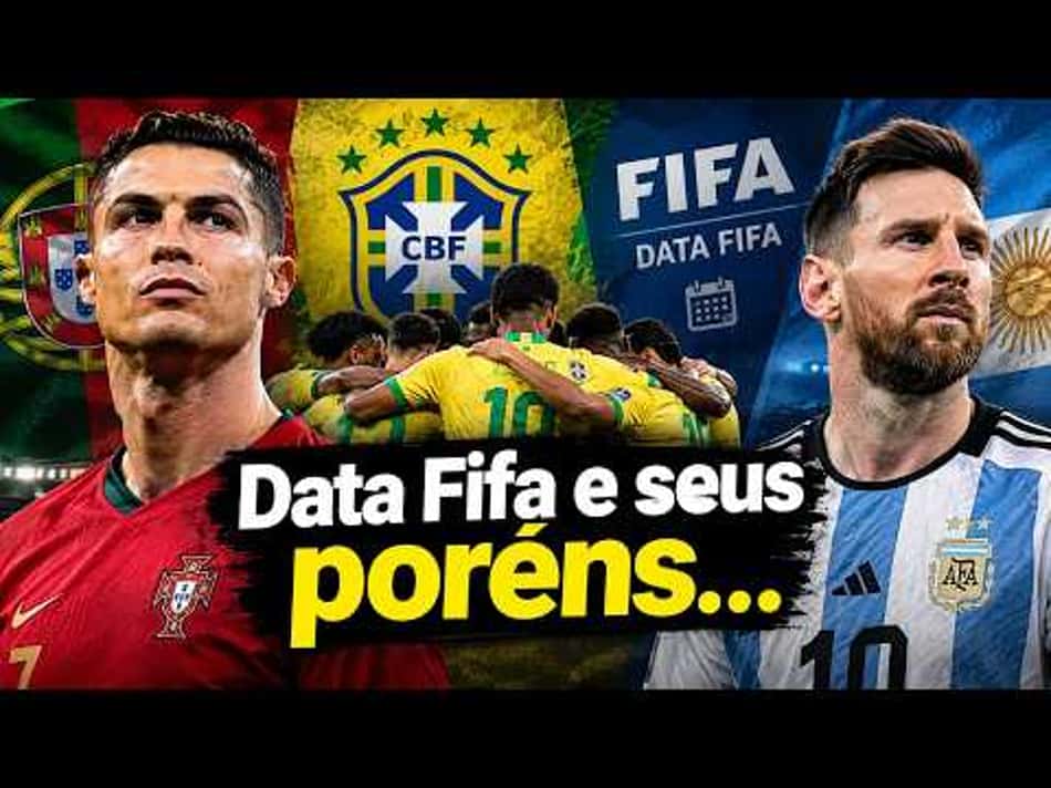thumbnail Seleção Brasileira, Data FIFA, CR7 e Messi! Os Márcios! #ep01