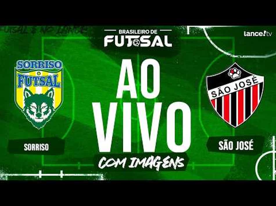 thumbnail 🔴 AO VIVO COM IMAGENS | SORRISO FUTSAL X SÃO JOSÉ | CAMPEONATO BRASILEIRO DE FUTSAL