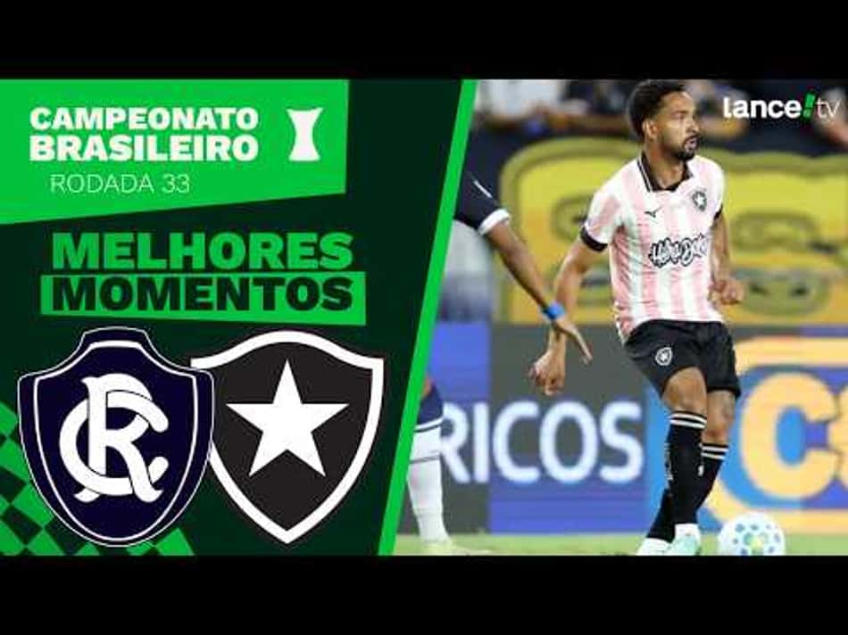 thumbnail REMO 2 X 1 BOTAFOGO – MELHORES MOMENTOS – BRASILEIRÃO 2026 – 33ª RODADA