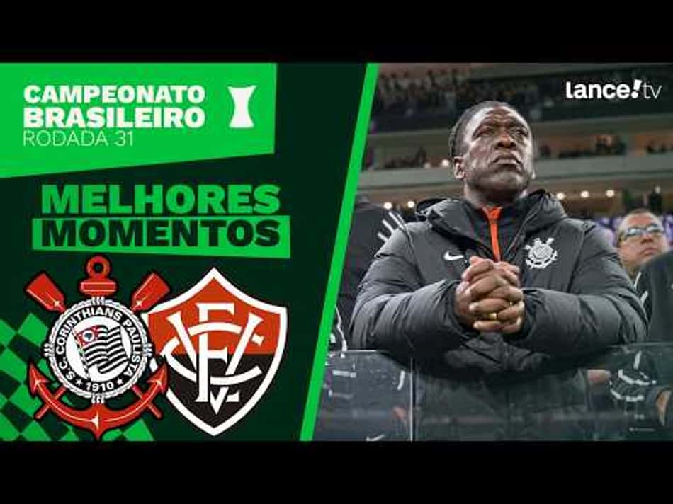 thumbnail CORINTHIANS 1 X 1 VITÓRIA | MELHORES MOMENTOS | CAMPEONATO BRASILEIRO, 31ª RODADA.