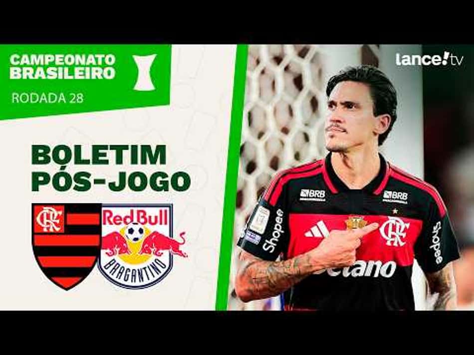 thumbnail FLAMENGO BATE O RB BRAGANTINO / BOLETIM PÓS-JOGO 20-09