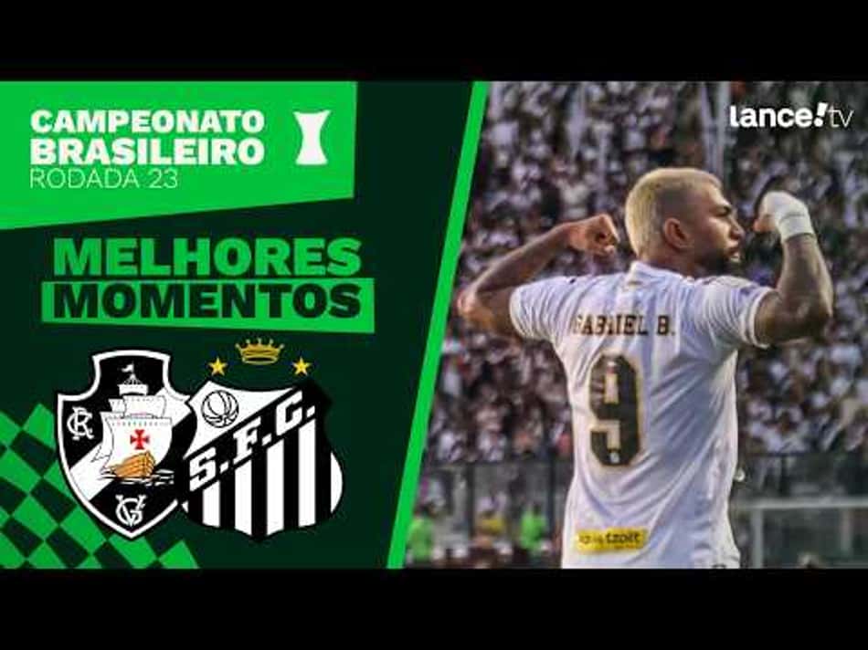 thumbnail VASCO 0x3 SANTOS – MELHORES MOMENTOS – BRASILEIRÃO 2026 – 23ª RODADA