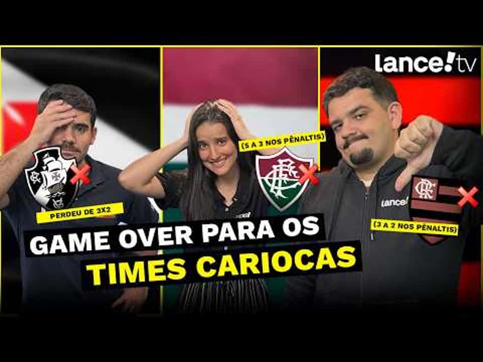 thumbnail A SEMANA CATASTRÓFICA DE FLAMENGO, FLUMINENSE E VASCO NA LIBERTADORES E SULA!