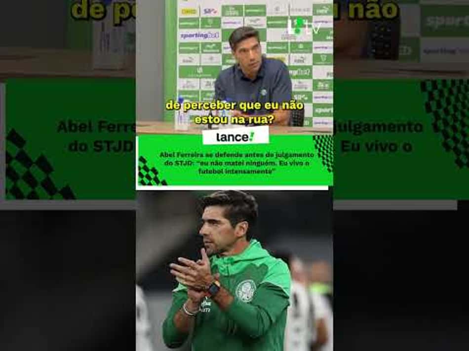 thumbnail CONFIRA O DESABAFO DE ABEL FERREIRA!