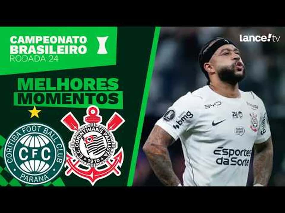 thumbnail CORITIBA 2 X 1 CORINTHIANS | MELHORES MOMENTOS | CAMPEONATO BRASILEIRO
