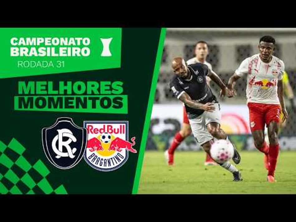 thumbnail REMO 1 X 1 RED BULL BRAGANTINO   MELHORES MOMENTOS   31ª RODADA   BRASILEIRÃO 2026