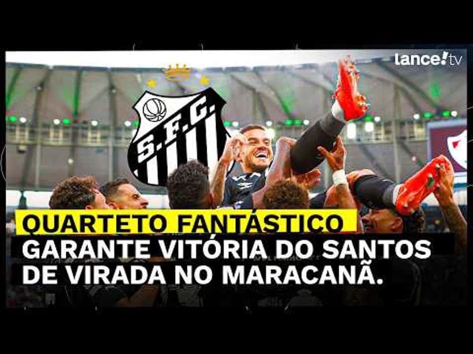 thumbnail Santos VIRA em cima do Fluminense no Maracanã! 2-1 | Análise de pós-jogo