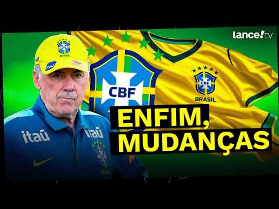 thumbnail Seleção Brasileira: Ancelotti testa novas mudanças para o próximo jogo