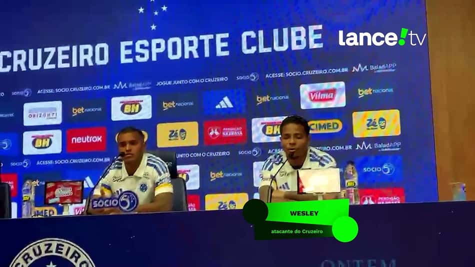 thumbnail Wesley e João são apresentados no Cruzeiro