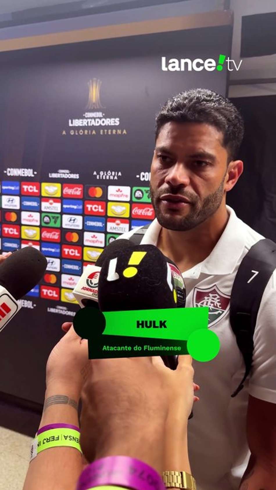 thumbnail Hulk comenta sobre vaias após mais um tropeço do Fluminense