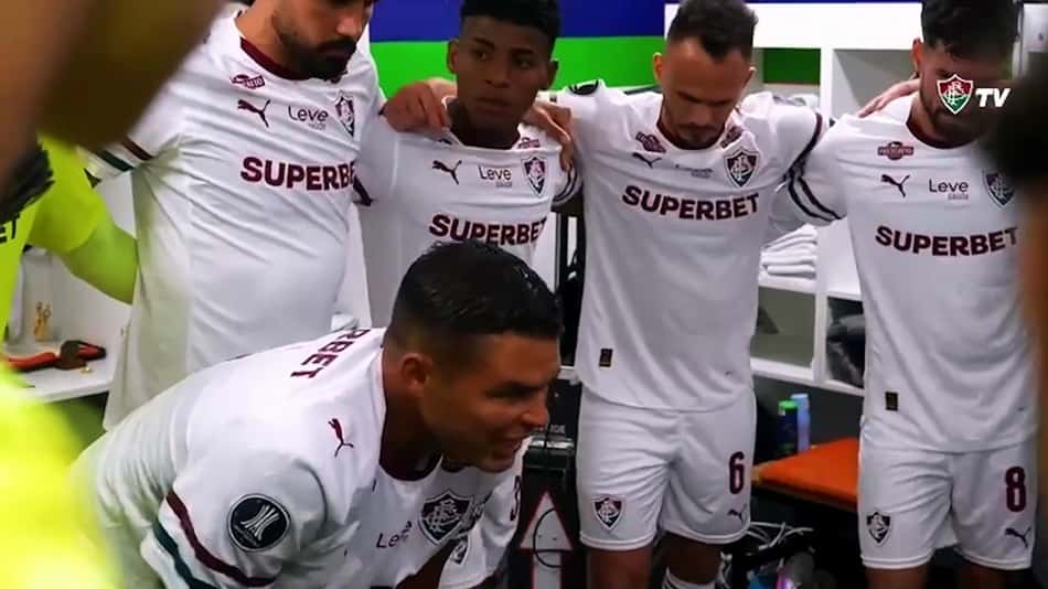 thumbnail Discurso do Thiago Silva antes de duelo do Fluminense com o Independiente Rivadavia