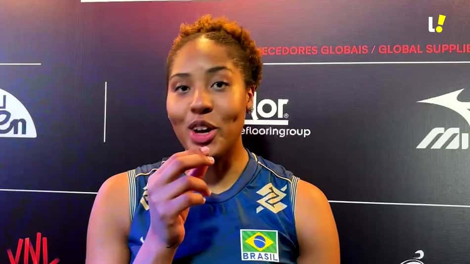 thumbnail Ana Cristina destaca confiança e dedicação da Seleção feminina na vitória sobre a Itália pela semifinal da VNL