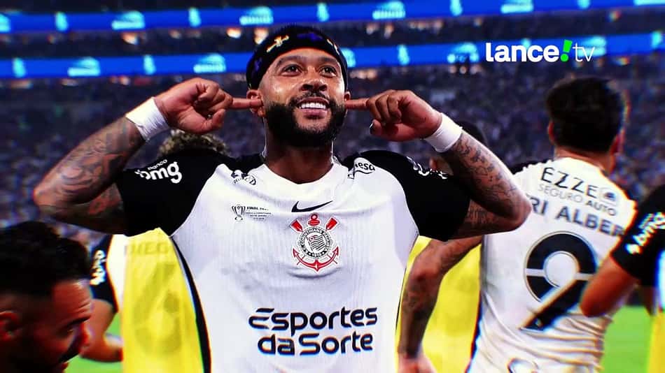 thumbnail Corinthians anuncia renovação com Memphis Depay