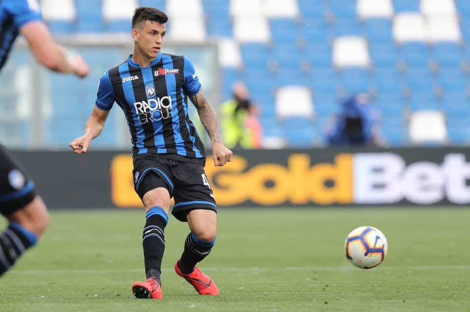  Ibañez em ação na Itália com a camisa da Atalanta 