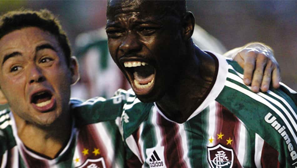 Marcão nos tempos d jogador do Fluminense