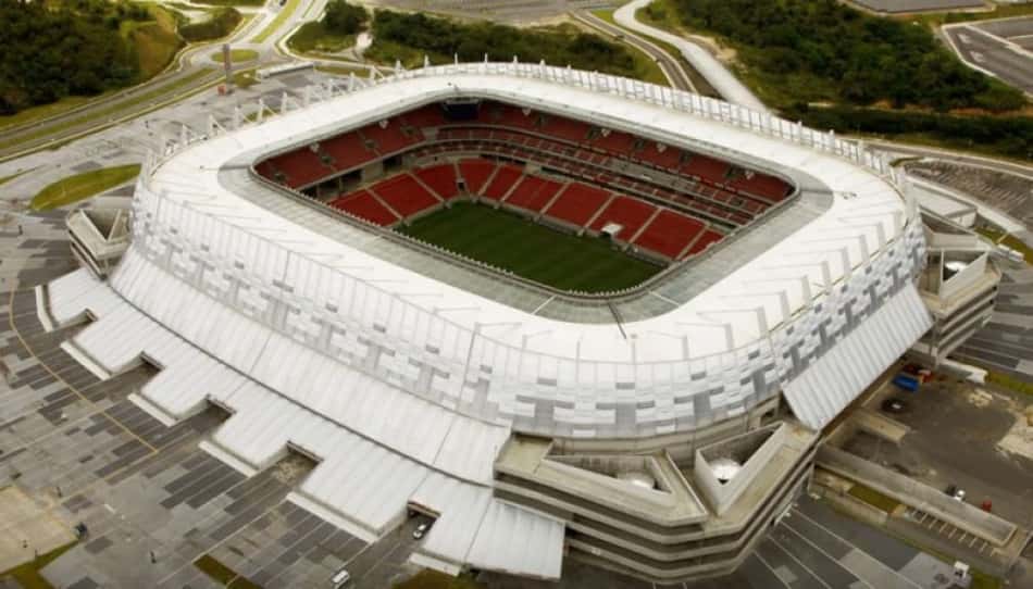 Imagem de cima da Arena Pernambuco (Foto: Divulgação/Arena Pernambuco)