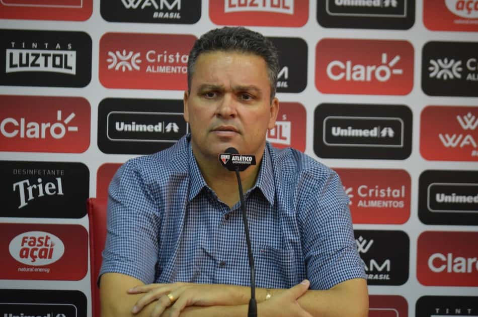 Adson Batista, presidente do Atlético-GO (Foto: Paulo Marcos/Atlético-GO)